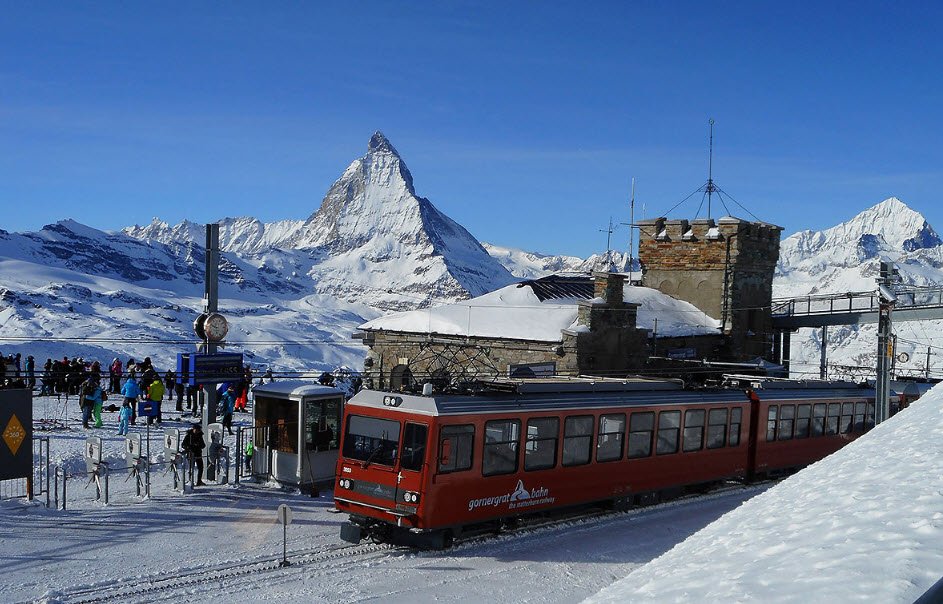 Gornergrat Railway, Zermatt, Valais, Switzerland